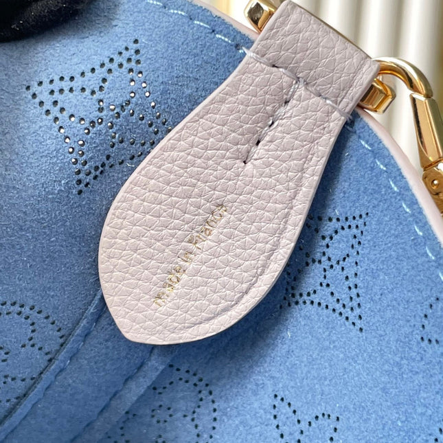BLOSSOM PM 20 IN BLUME PERFORATED CALFSKIN