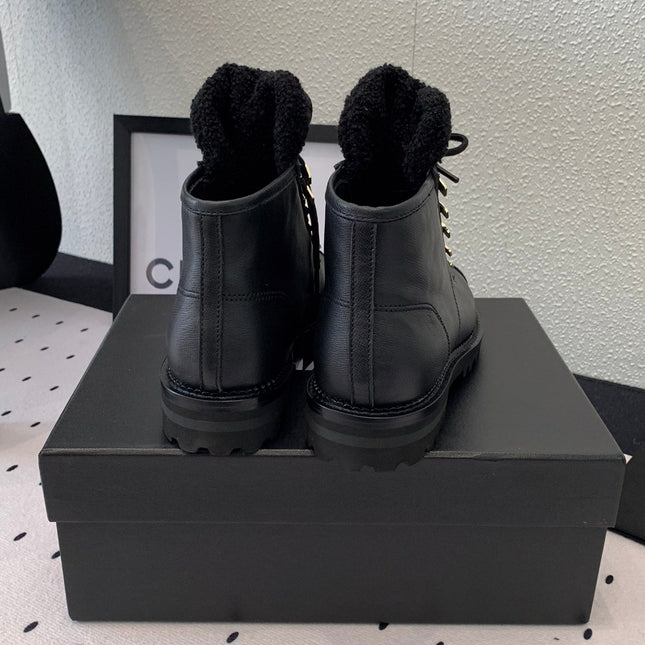 ANKLE BOOTS IN BLACK CALFSKIN 971629