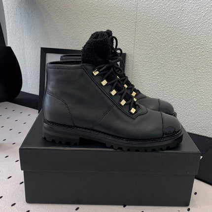 ANKLE BOOTS IN BLACK CALFSKIN 971629