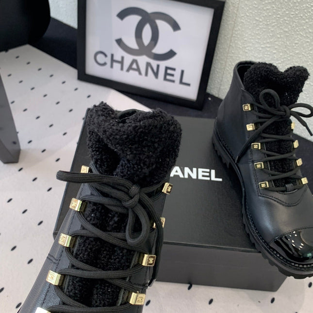 ANKLE BOOTS IN BLACK CALFSKIN 971629