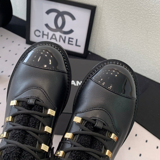 ANKLE BOOTS IN BLACK CALFSKIN 971629