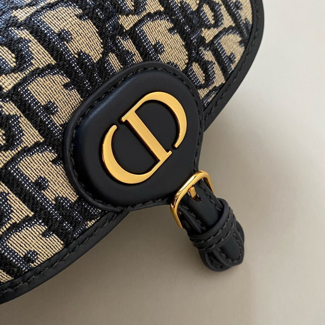 BOBBY EAST-WEST BAG 17 IN BLACK OBLIQUE JACQUARD