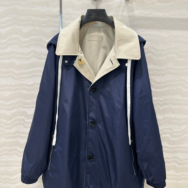 MIUMIU HOODED JACKET 276230