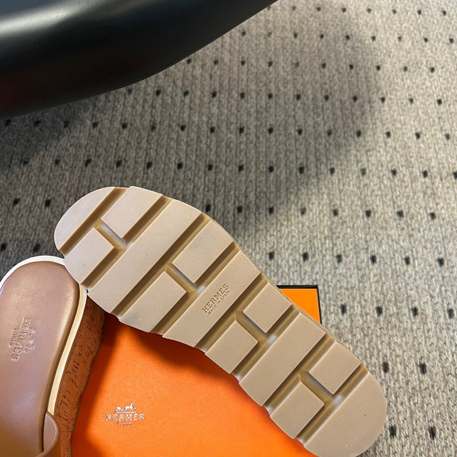 EZE SANDAL 85 MM IN BRONZE BROWN CALFSKIN