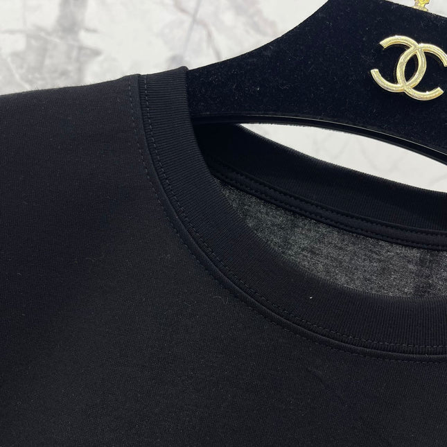CC T-shirt In Black Cotton