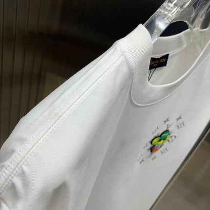 LV T-SHIRT IN WHITE COTTON 239497