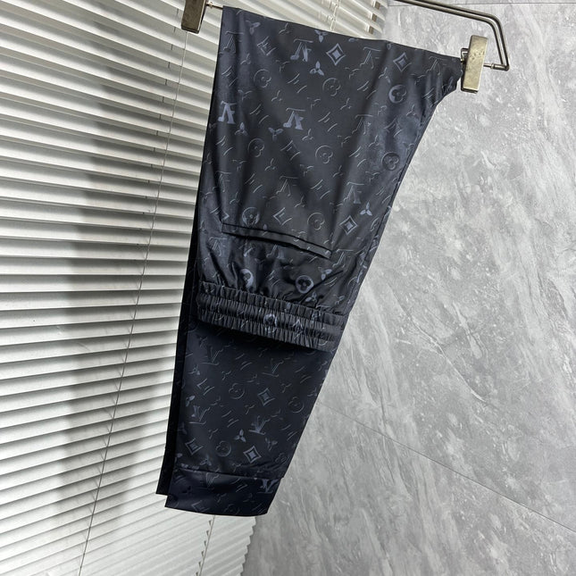 LV BLACK MONOGRAM TROUSERS 239492
