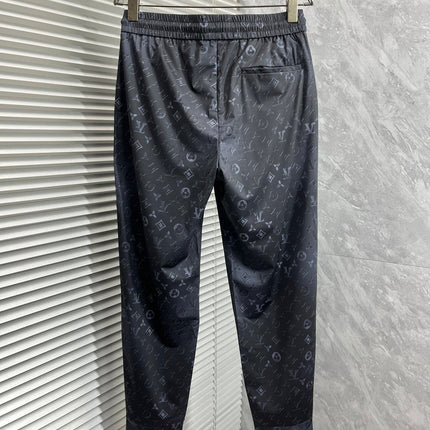 LV BLACK MONOGRAM TROUSERS 239492
