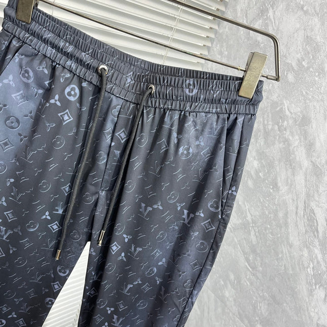 LV BLACK MONOGRAM TROUSERS 239492