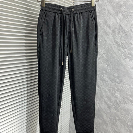 LV BLACK MONOGRAM TROUSERS 239491