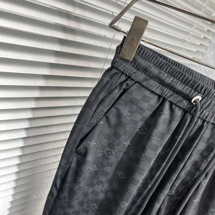 LV BLACK MONOGRAM TROUSERS 239491