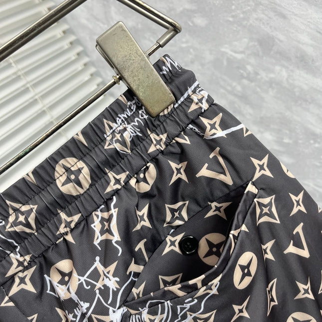 LV DARK BROWN MONOGRAM TROUSERS 239490