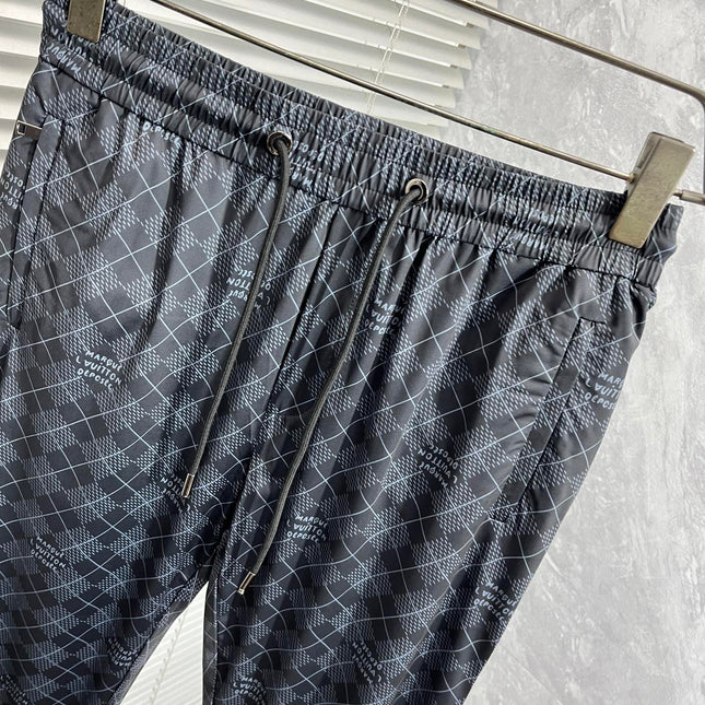 LV BLACK MONOGRAM TROUSERS 239489