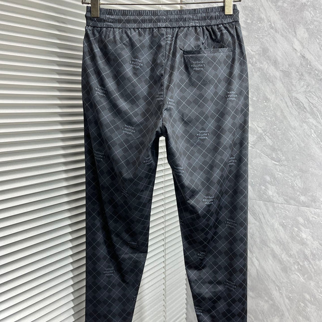 LV BLACK MONOGRAM TROUSERS 239489