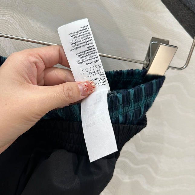 Loewe Wide-leg Straight Pants Black Cotton