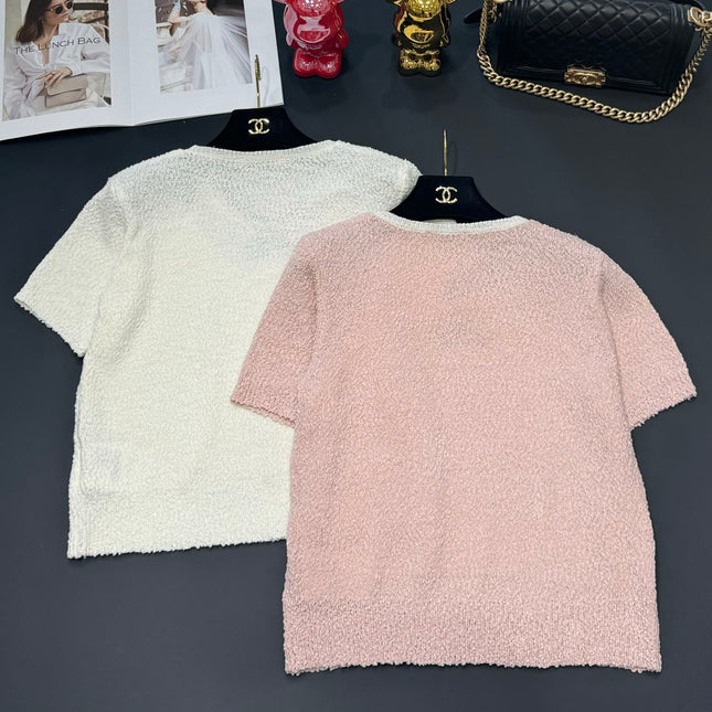 Miu 25 V- Neck Shirt Wool 232747