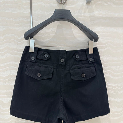 PRADA FASHION BLACK SHORTS 263935