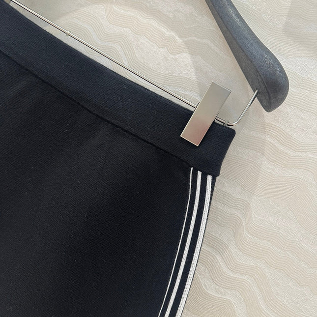 DIOR BLACK SPORTY MINI SKIRT