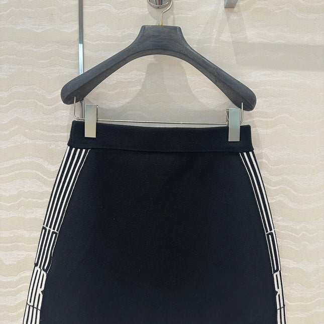DIOR BLACK SPORTY MINI SKIRT