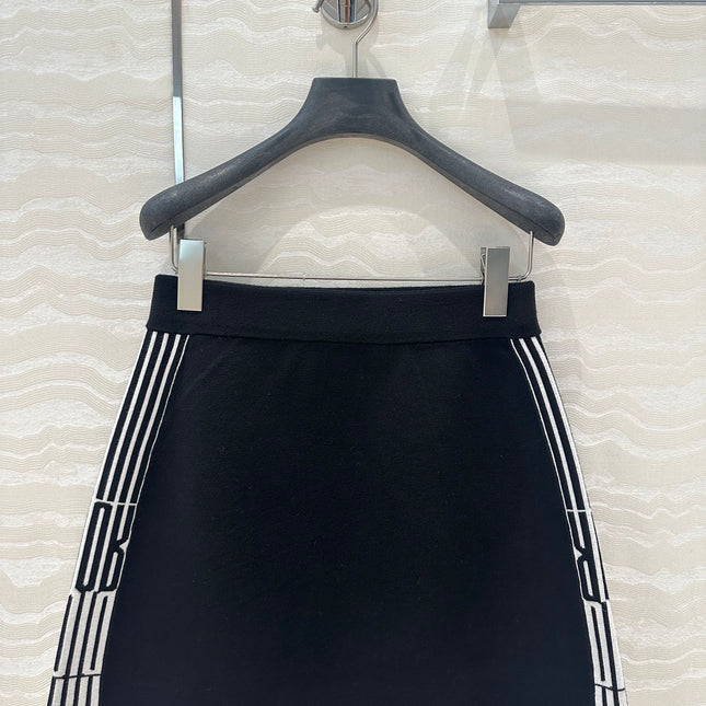 DIOR BLACK SPORTY MINI SKIRT