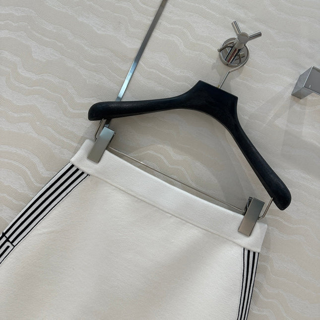 DIOR WHITE SPORTY MINI SKIRT