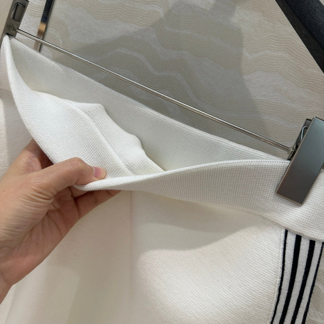 DIOR WHITE SPORTY MINI SKIRT
