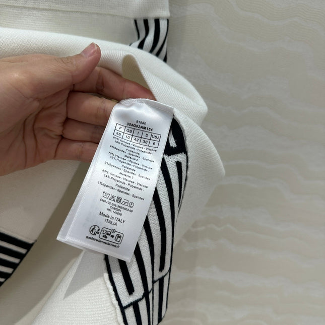 DIOR WHITE SPORTY MINI SKIRT