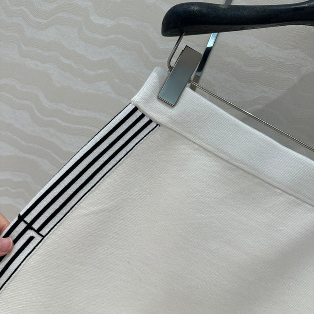 DIOR WHITE SPORTY MINI SKIRT