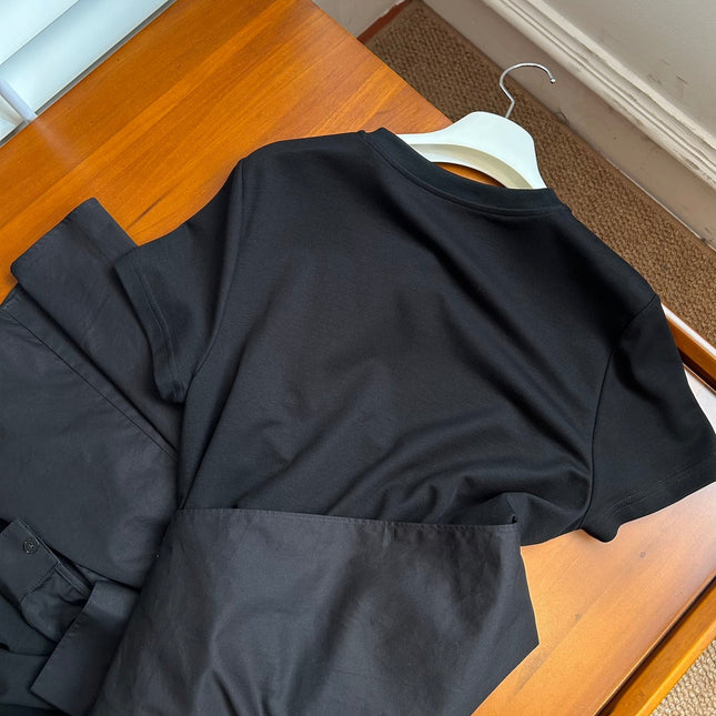 Loewe Patchwork Dress Cotton Nylon