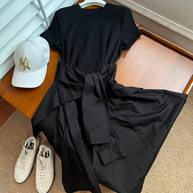 Loewe Patchwork Dress Cotton Nylon