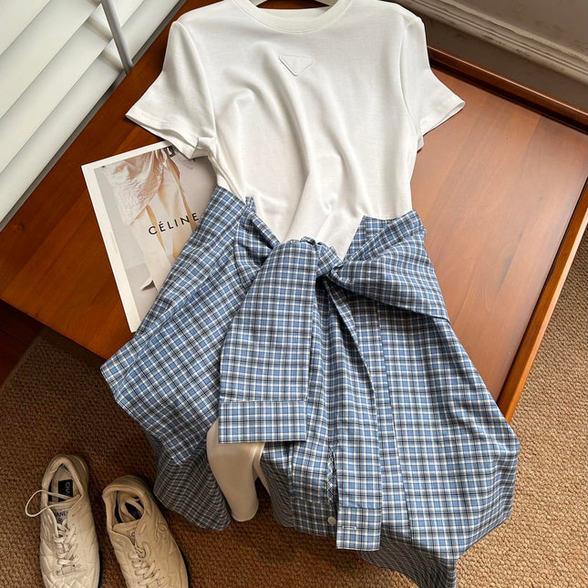 Loewe Patchwork Dress Cotton Nylon
