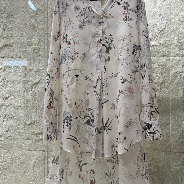 MILLEFIORI PRINT SHIRT 25S IN COTTON 266174