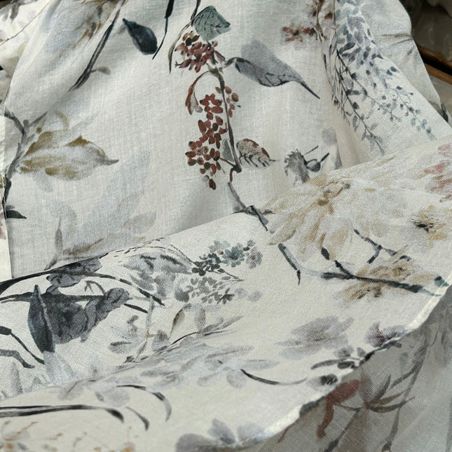 MILLEFIORI PRINT SHIRT 25S IN COTTON 266174