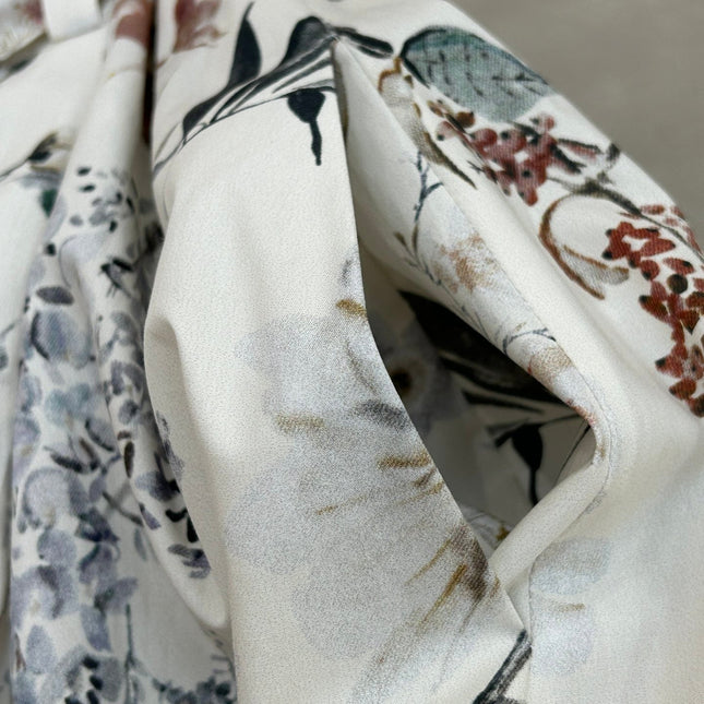 DR ELEGANT PRINT DRESS 25S IN COTTON 266188