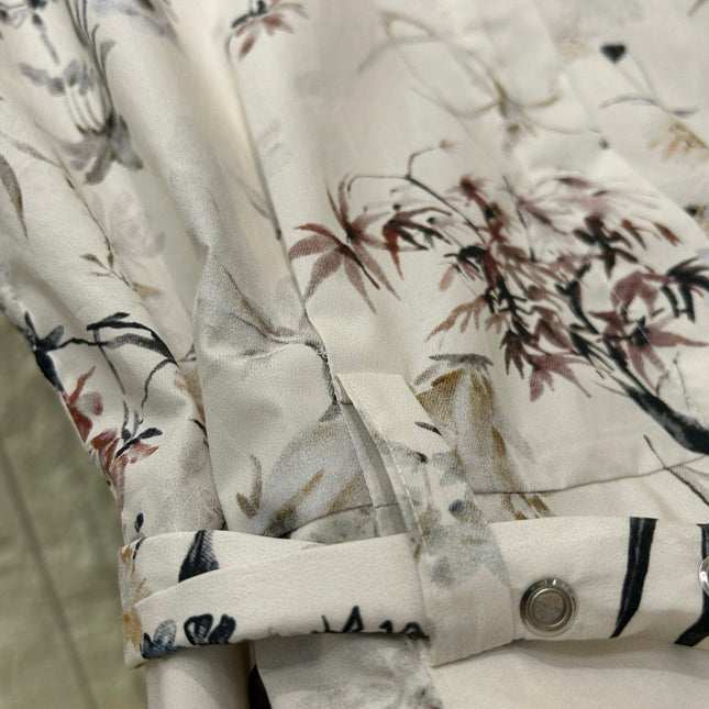 DR ELEGANT PRINT DRESS 25S IN COTTON 266188