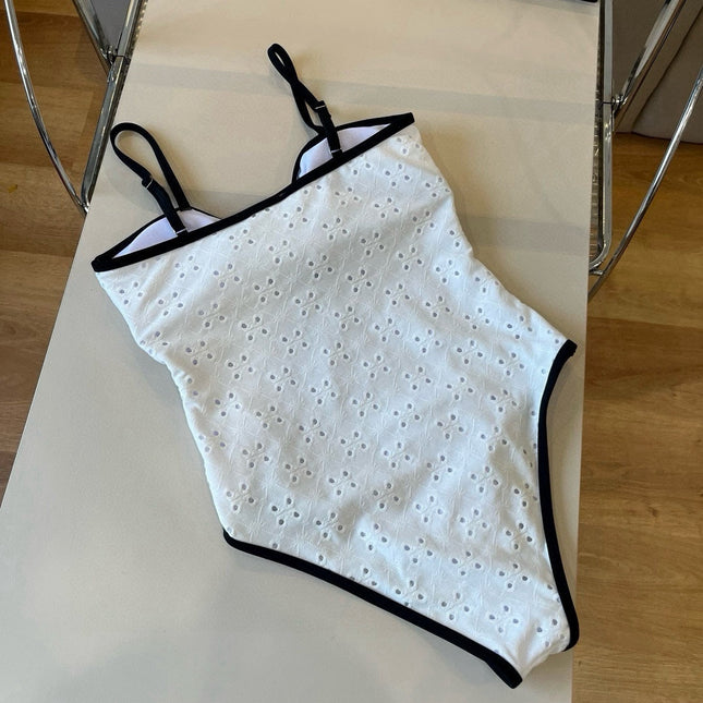CC BIKINI SWIMSUIT SET IN WHITE 111538