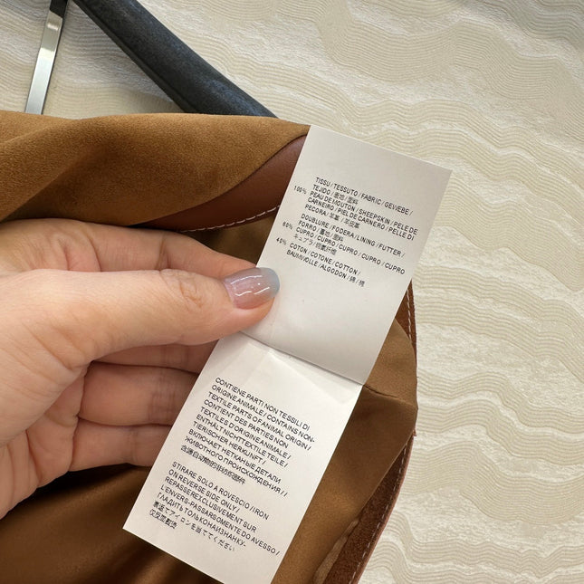 MIUMIU ULTRA MINI SUEDE SKIRT 264784