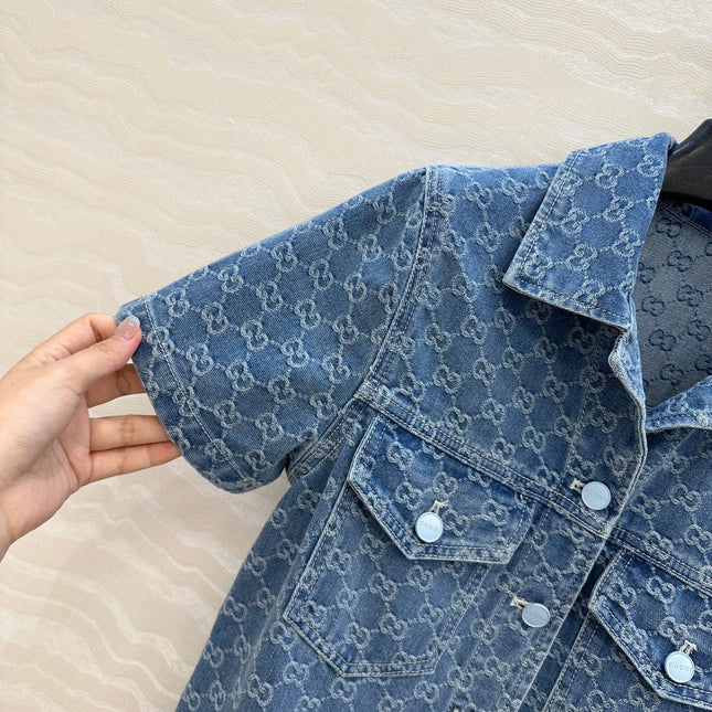 GUCCI DENIM JUMPSUIT STYLE 93