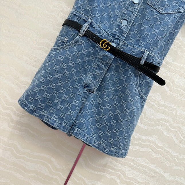 GUCCI DENIM JUMPSUIT STYLE 93