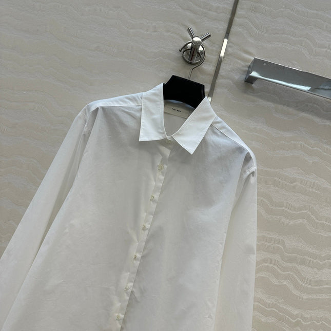 THE ROW CLASSIC WHITE COTTON SHIRT
