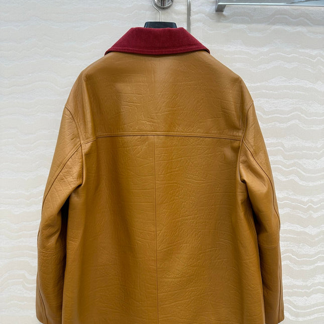 GUCCI LEATHER JACKET 84