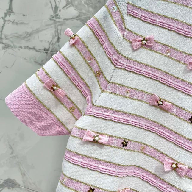 CHANEL 25S SHORT-SLEEVE CARDIGAN STYLE 111