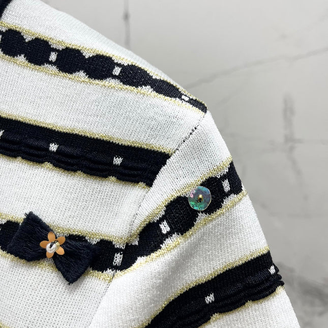 CHANEL 25S SHORT-SLEEVE CARDIGAN STYLE 106