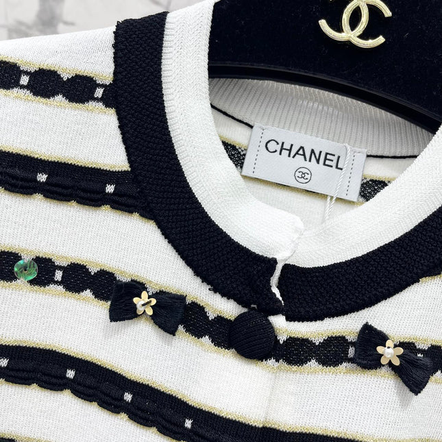 CHANEL 25S SHORT-SLEEVE CARDIGAN STYLE 106