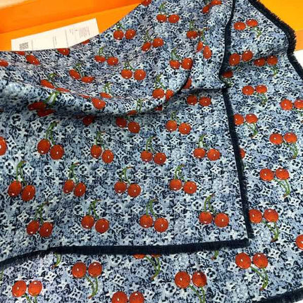 LV SCARF 140 CM IN SILK-CASHMERE BLEND 709636