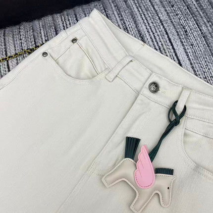 HERMES 25S STRAIGHT-LEG JEANS 8882