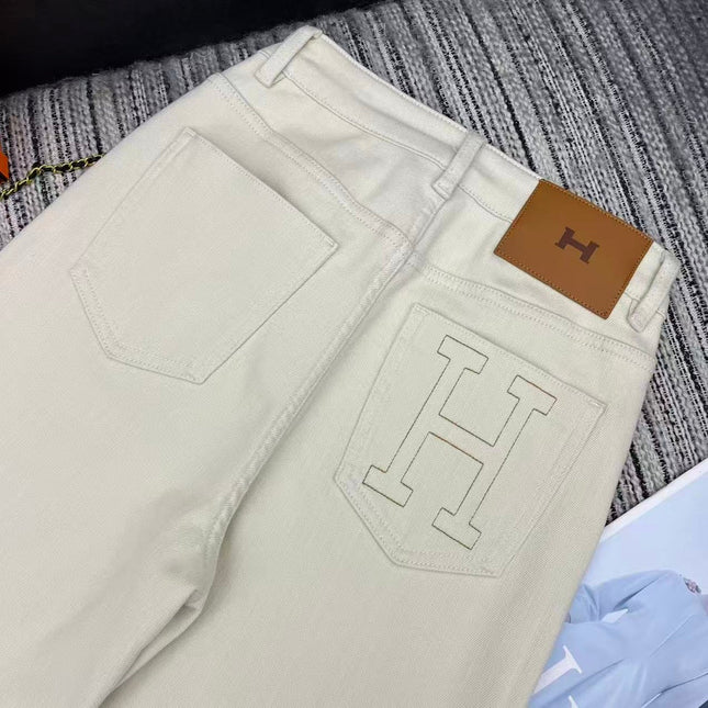 HERMES 25S STRAIGHT-LEG JEANS 8882