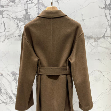 HERMES 25S MID-LENGTH CASHMERE COAT 286