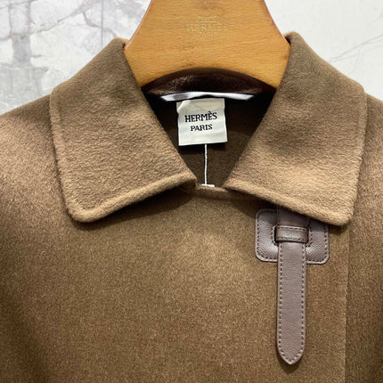 HERMES 25S MID-LENGTH CASHMERE COAT 286