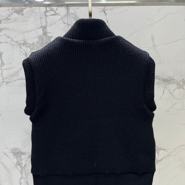 HERMES 25S SLEEVELESS KNIT VEST 230